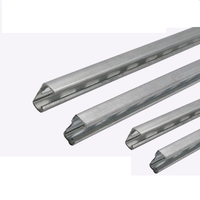 Support photovoltaïque en profilé C, accessoires peints, fixations, support sismique en profilé U, colliers de serrage pour tuyaux, connecteurs en acier 2,5 mm