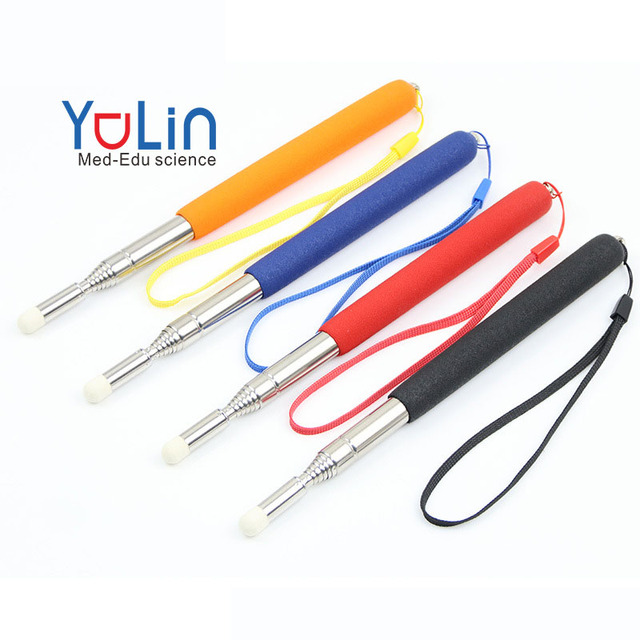 Teaching Use Retractable 1 m 1.2m Telescopic Teacher Pointer Pen Whiteboard Pointer Pen Pointer