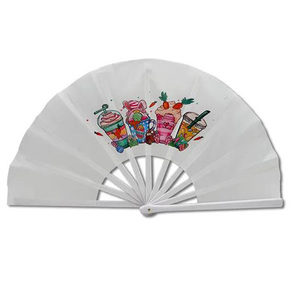 Abanicos de Mano Plegables de Bambú con Logotipo Personalizado, Abanicos Decorativos Elegantes 2025 para Recuerdos de Boda, Eventos y Regalos - Product Image 2