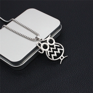 Collier Hip-Hop Street Basketball en Acier Inoxydable pour Homme par Star Chris <span class=keywords><strong>Paul</strong></span>, Style Géométrique Vintage Classique, Idéal pour un Cadeau - Product Image 6