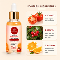 Sérum Visage Personnalisé LAMARINE K-Beauty Vitamine C & Acide Hyaluronique 50mL Hydratant Éclaircissant et Blanchissant