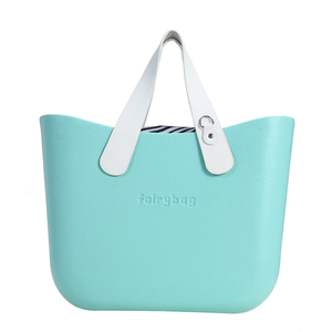 Sacs de plage et de shopping Obag grande capacité en EVA pour femmes, mode italienne, poignée en corde classique, résistant à l'eau, avec couverture à lettres - Product Image 5
