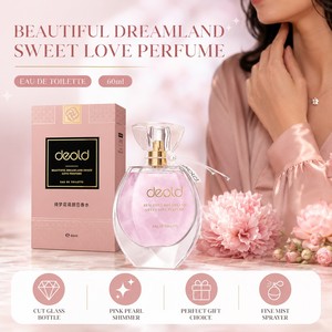 Deold Sweet Love OEM Logo personnalisé Marque privée Vente en gros 60ml <span class=keywords><strong>Parfum</strong></span> féminin floral fruité EDT - Product Image 2