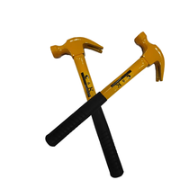 Marteau à griffes tubulaire robuste, tête en acier forgé haute dureté, outil manuel de tirage de clous et de frappe pour la construction et l'usage domestique
