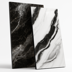 Gạch lát nền porcelain bóng kính khổ lớn 600x1200mm, bề mặt mài bóng, giả đá marble — ảnh 1