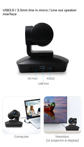 4K HD 1080P USB Camera Ptz Conference System Auto Track Video Equipment With <b>Speaker</b> <b>Microphone</b> MC200S-10X PTZ Camera MC200S-10X - Product Image 3