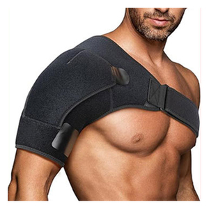 Attelle d'épaule de compression respirante en néoprène réglable pour la sécurité sportive en haltérophilie - Product Image 2