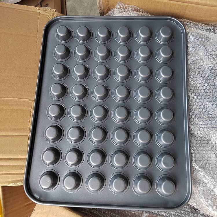 Big 48 Cups Muffin Pan Durable Carbon Steel Bakeware