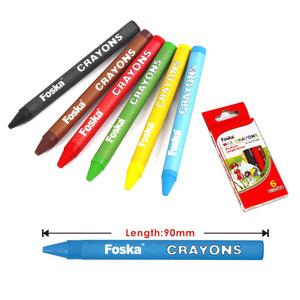 Foska Offre Spéciale Bon Prix Haute Qualité Sécurité Non Toxique Coloré Enfants Art Fournitures Multi-couleurs crayons avec logo personnalisé - Product Image 2