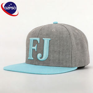 Gorra Snapback Deportiva QZFSO Personalizada con Bordado 3D al por Mayor, Gorra de Béisbol Ajustable de Algodón de 6 Paneles, Gorra Original con Visera Profunda en A - Product Image 1