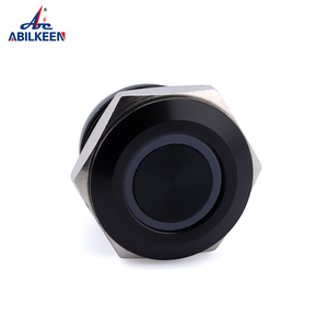 Hot thông minh chuyển đổi ánh sáng đẩy nút thiết lập lại nhôm Oxit vỏ phạm vi mui xe đẩy nút chuyển đổi với Vòng LED - Product Image 2