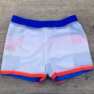 <span class=keywords><strong>Bañador</strong></span> a rayas de colores para niños de 2 a 8 años, Bóxer corto para niños pequeños, venta al por mayor - Product Image 4
