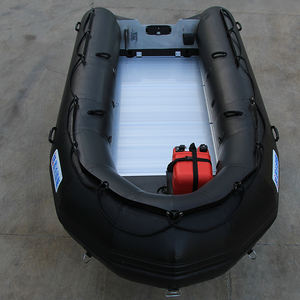 Bateau de pêche sportive gonflable pliable en PVC/Hypalon en gros, bateau à ponton <span class=keywords><strong>Zodiac</strong></span> à dérive, 400 CE, capacité de 8 personnes, léger - Product Image 3