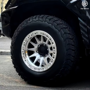 Rines Todoterreno DW de Aleación de Aluminio Forjado con Borde Plateado Pulido de 18, 19, 20, <span class=keywords><strong>22</strong></span> y 24 Pulgadas para Jeep Wrangler - Product Image 4