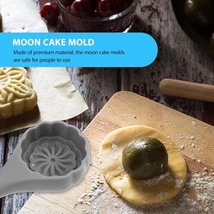 Molde 3D cóncavo de plástico duradero para bolas de arroz verdes, panecillos al vapor, pastel de luna, repostería, panecillos de pasta de frijol rojo y repostería de piel de nieve, herramientas para hornear pasteles - Product Image 4