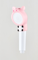 Douche à main moderne en plastique ABS écologique pour enfants, avec filtre en coton PP, jet unique, pour salle de bain