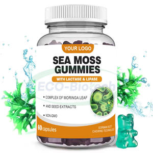 Ausreson Shilajit Gommes à la mousse de mer Vitamine C Supplément végétalien Gommes à la mousse de mer bio - Product Image 1