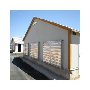 Struttura in acciaio a basso costo pollaio strato allevamento di anatre tettoie per allevamento di pollame - Product Image 3