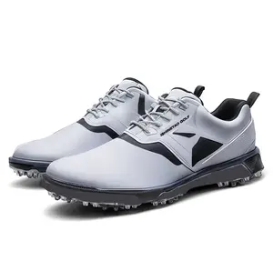 Golf Sport Outdoor Shoes Comfortable Non-Slip Breathable High-Quality Professional Leather Foot Golf Sneakers Men