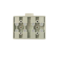 Interrupteur à couteau industriel manuel en plastique HD11F-32/48 à double commande anti-erreur, de type ouvert