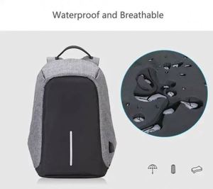 Sac à dos intelligent antivol pour homme, étanche, avec port USB, pour ordinateur portable, fin et élégant - Product Image 4