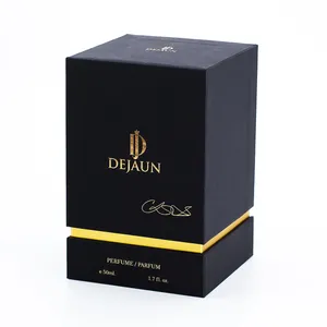 Luxury Branded Premium Custom Logo Handmade Rigid Cardboard Cosmetic Paper Gift Perfume Packaging Box
