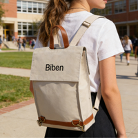 Sac à dos scolaire en papier kraft lavable personnalisé de haute qualité, tendance, portable, sac à bandoulière de voyage, vente chaude