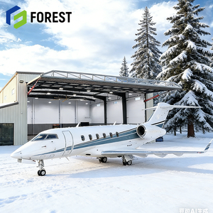 Hangar Metálico de Acero para Aviones, con Capacidad para Nieve, para Mantenimiento de Helicópteros, Calidad de Exportación, Precio de Fábrica - Product Image 1
