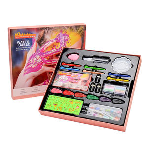 Set di Colori ad Acqua per Pittura Facciale per Bambini, Giocattoli da Disegno Unisex, Confezione Colorata per Principianti, Vendita all'Ingrosso - Product Image 1