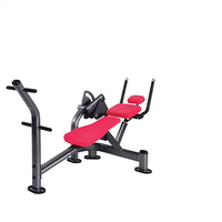 ASM-L1041 Équipement de fitness commercial pour salle de sport, machine abdominale, banc de musculation abdominale, entraîneur abdominal