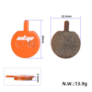 Plaquettes de frein à disque multi-métaux ULIP, haute teneur en cuivre, plaquettes de frein en résine pour scooter, vélo, Kukirin M365, NUTT, ZOOM, SHIMANO - Product Image 3