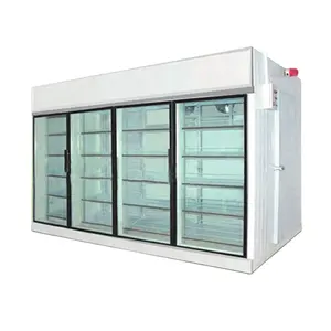 超市商用玻璃门展示冷藏室
