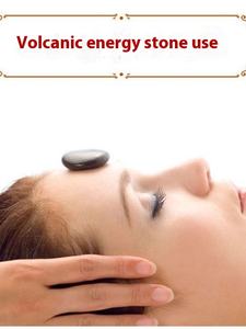 9-Piece Mini Body <b>Massage</b> Stone <b>Set</b> Automatic Constant Temperature SPA Volcanic Energy Stone Heating Box Cross-Border Export - Product Image 6