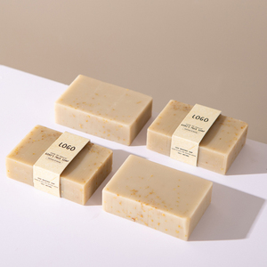 <b>Oatmeal</b> Honey Goat's Milk <b>Soap</b> Handmade Facial Cleansing Bar for All Skin Types Custom Logo - Product Image 5
