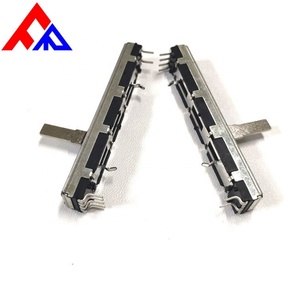 Slide Linear Potentiometer 45mm Metal Shank <b>PC</b> Pin Terminals Adjustment Type Slide - Product Image 6
