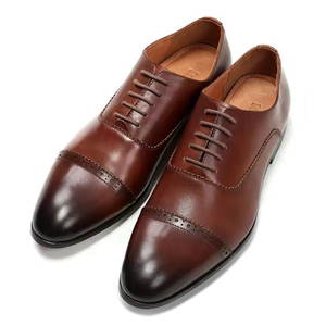Chaussures Oxford décontractées en cuir véritable faites à la main, respirantes, imperméables, de qualité supérieure, pour le printemps, l'été et l'automne, vente en gros - Product Image 4