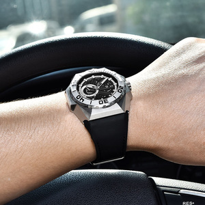 นาฬิกาข้อมือผู้ชาย Pagani Design ระบบออโตเมติก ตัวเรือนสแตนเลส หน้าปัดขนาดใหญ่ กันน้ำ 100 เมตร พร้อมฟังก์ชั่นวันที่อัตโนมัติ รุ่น PD-YS007 - Product Image 3
