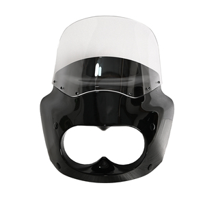 ダイナ・ファットボブ（08-17）用クラブスタイルフェアリング、11-13-15インチウィンドシールド付き - Product Image 1