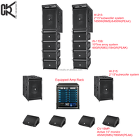 Système de sonorisation de mode d'usine en gros 10 ''CVR Active Powered Line Array