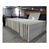 Panneaux sandwich isolants en PU pour murs et sols de chambre froide, écologiques et ignifuges, prix usine, pour atelier