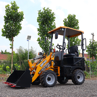 4WD Diesel-Elektro-Radlader für Landwirtschaftsprojekte – Hubstarker Hofarbeits-Radlader