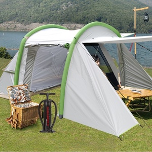 Tente gonflable Da Niu, imperméable, prête à l'emploi, pour <span class=keywords><strong>camping</strong></span> <span class=keywords><strong>en</strong></span> <span class=keywords><strong>bord</strong></span> <span class=keywords><strong>de</strong></span> <span class=keywords><strong>mer</strong></span>, automatique, pour hayon <span class=keywords><strong>de</strong></span> voiture, <span class=keywords><strong>en</strong></span> tissu enduit mongol, quatre saisons, résistante à la pluie, UV50 - Product Image 2