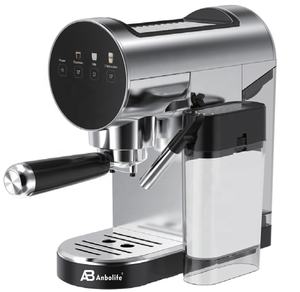 Cafetera Eléctrica Programable Anbolife <span class=keywords><strong>para</strong></span> Leche y Café, Máquina <span class=keywords><strong>para</strong></span> Hacer Cappuccino y Latte con un Solo Toque, Contenedor de Leche Extraíble GS - Product Image 6