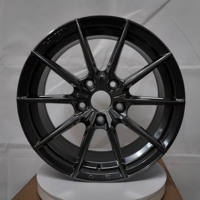 Rueda de Largo Alcance con ET de 35 mm |   Acabado Negro Resistente para Suministro a Gran Escala