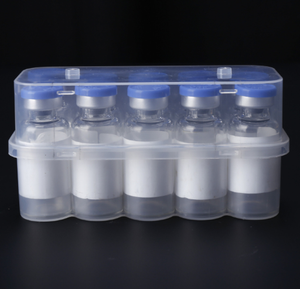 กล่องพลาสติกใสสำหรับใส่ขวดขนาด 3 มล. x 10 ขวด บรรจุ 5 กล่อง สำหรับบรรจุผงไลโอฟิไลซ์  กล่องบรรจุภัณฑ์เครื่องสำอางแบบพกพา - Product Image 4