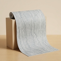 Panneau de placage en pierre souple aspect marbre, cœur MDF, texture naturelle, feuille de pierre souple pour fond de télévision, salle de sport, hall, mur intérieur