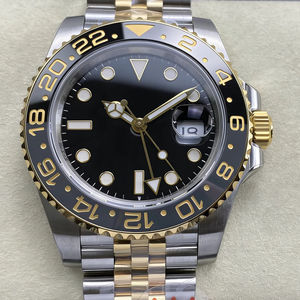 Reloj Mecánico de Súper Calidad, 40 mm, VS Factory V3, Acero 904L, Movimiento ETA 3285, 126713, Peso 164 g, Dos Tonos de Oro, GMT - Product Image 1