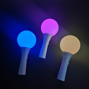 Plastic Round LED Light Emitting <b>Sticks</b> Flash <b>Sticks</b> for Crazy Fans Cheering Party - Product Image 1