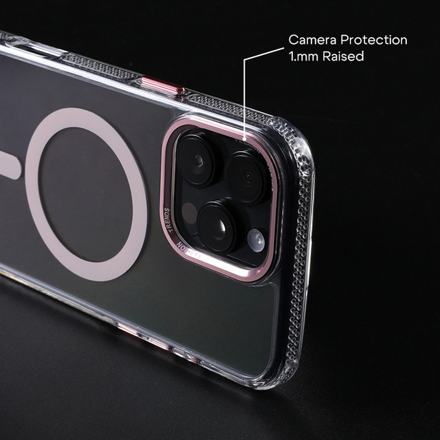 OEM ODM Wireless Charging Matte Shockproof Cover Luxury Black Frosted Magnetic Phone Case Compatible with Iphone 11-16 Pro Max
