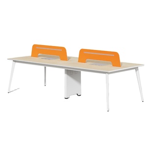 โต๊ะทำงานสำนักงานหรูหรา โต๊ะคอมพิวเตอร์ไม้ - Product Image 1